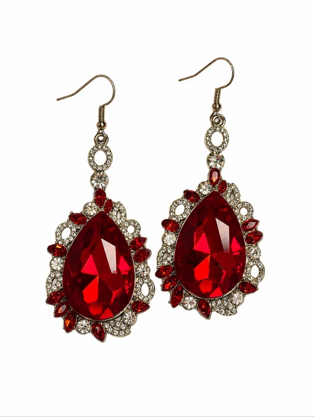 Paparazzi - Royal Recognition - Red Rhinestone NWOT